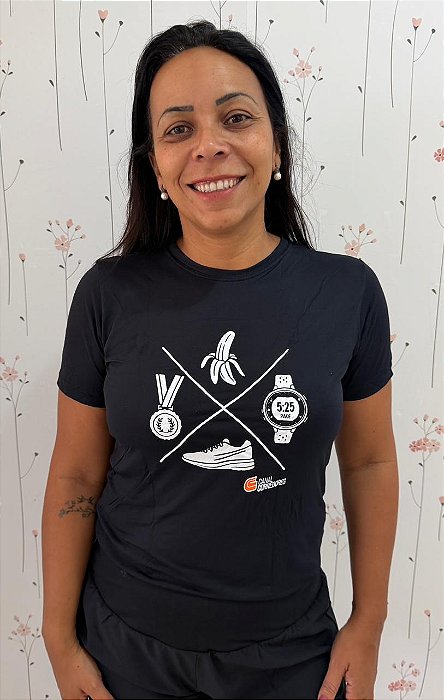 Camiseta Medalha e Banana - BABY LOOK