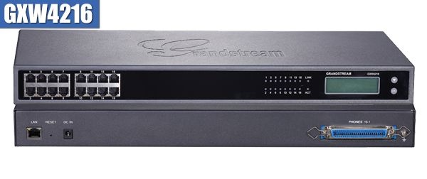 Gateway VoIP Grandstream GXW 4216 com 16 portas fxs (gxw4216)