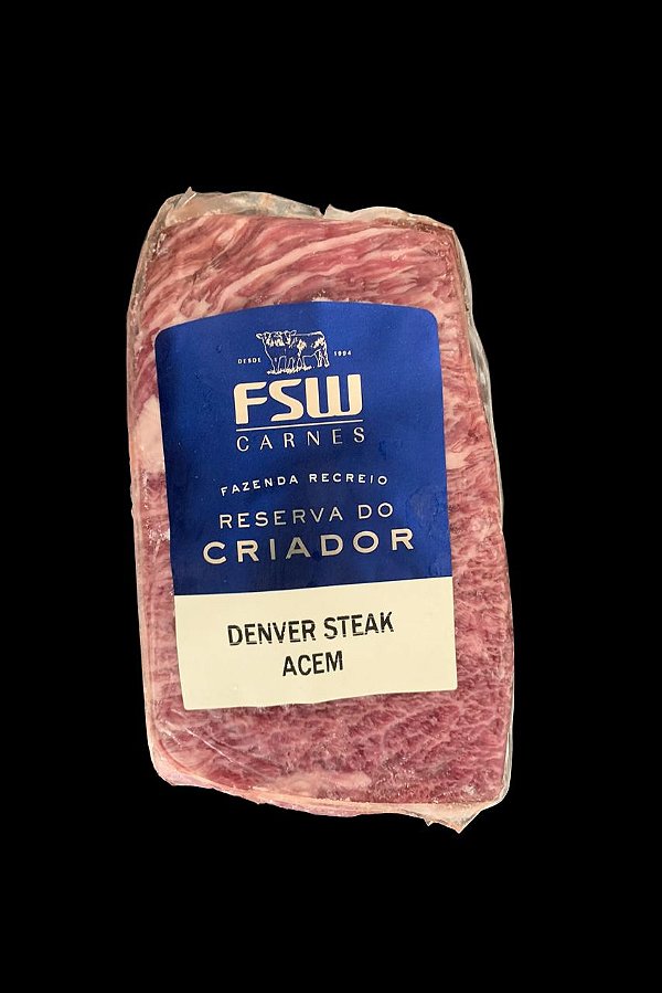 Denver Steak Fazenda Recreio - Congelado - Reserva do Criador