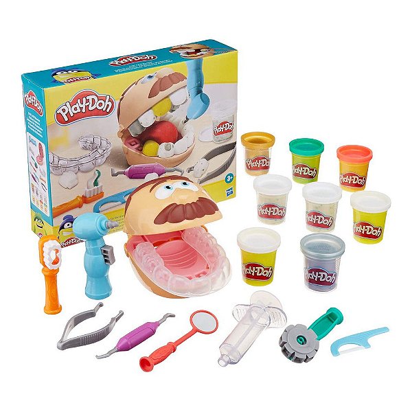 Conjunto Play-Doh Brincando de Dentista - Hasbro
