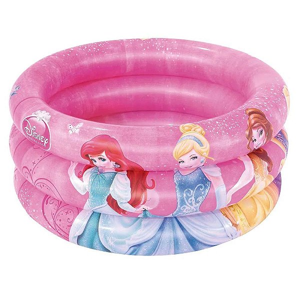 Piscina Inflável Baby - Disney Princesas - 38 Litros - Mor