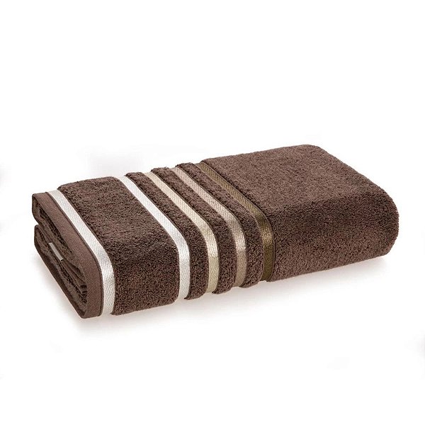 Toalha de Banho Lumina - Marrom - Karsten
