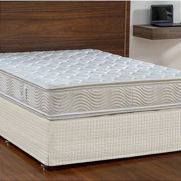 Saia Para Cama Box Probox Max Queen - Palha - Lavive