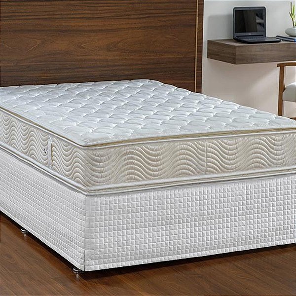 Saia Para Cama Box Probox Max Casal - Branco - Lavive