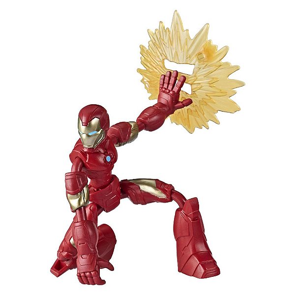 Boneco Avengers Bend And Flex - Homem de Ferro - Hasbro