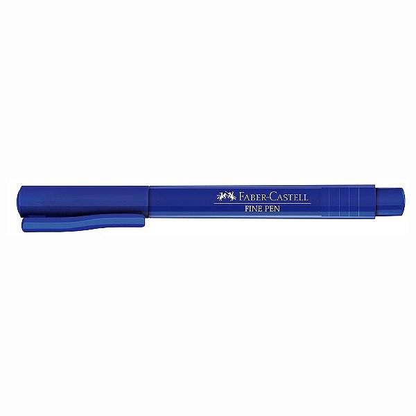Caneta Fine Pen Colors 0,4 mm - Azul Escuro - Faber Castell