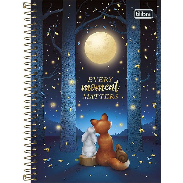 Caderno Loveland - Every Moment Matters - 80 Folhas - Tilibra