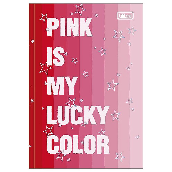 Caderno Brochura Love Pink - Lucky Color - 48 Folhas - Tilibra