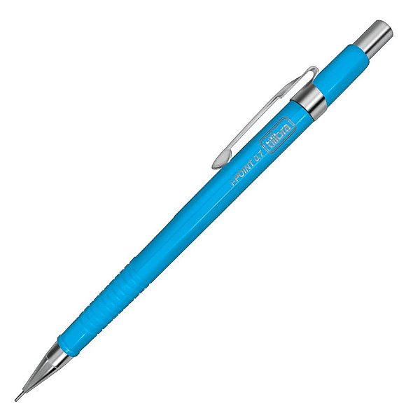 Lapiseira I-Point Neon  0.7mm - Azul - Tilibra