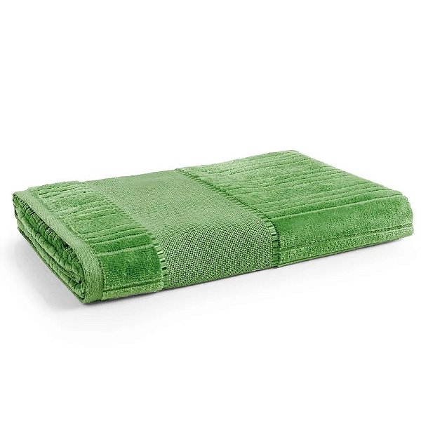 Toalha de Rosto Stella para Bordar - Verde Kiwi - Karsten