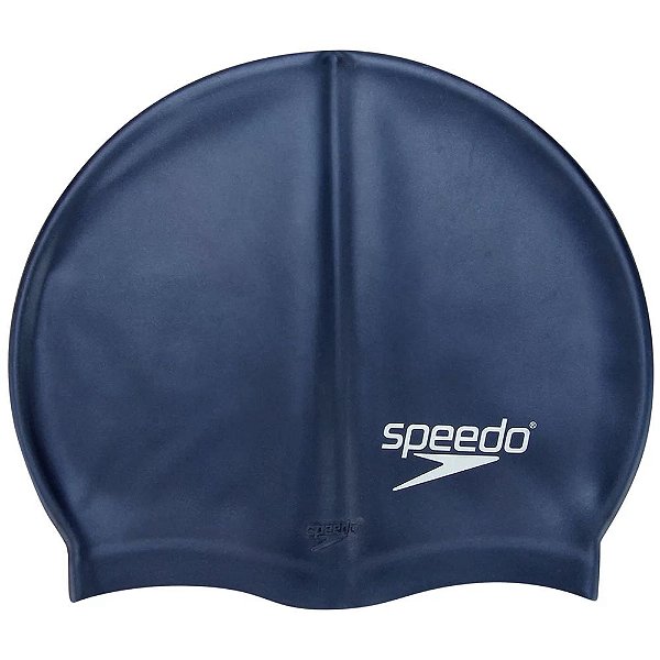 Touca de Silicone Flat Swim Cap - Azul Marinho - Speedo