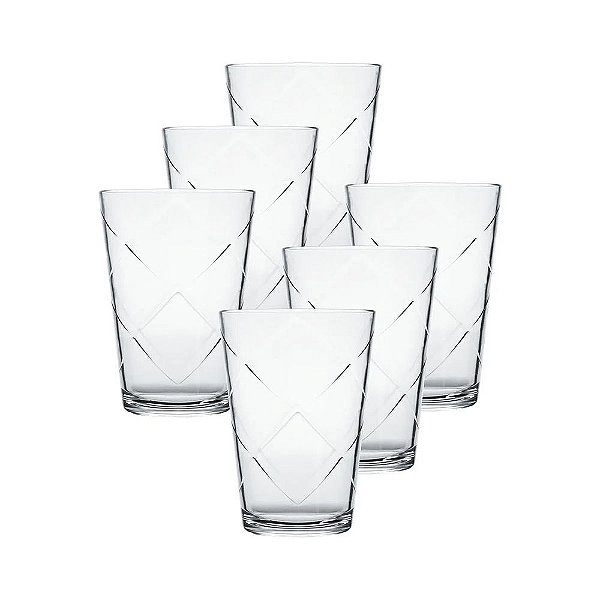 Jogo de Copos Maracatu 265ml - 6 Peças - Nadir