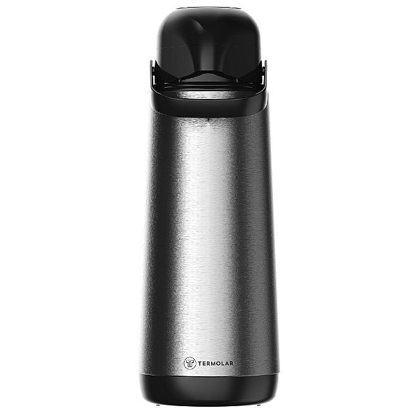 Garrafa Térmica Inox Bomba de Pressão Lúmina - 1,8L - Termolar