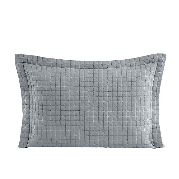 Porta Travesseiro Mosaico - Gris - Lavive