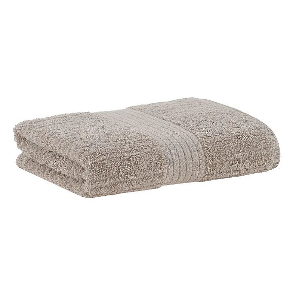 Toalha de Rosto Canelada Fio Penteado - Bege 1534 - Buddemeyer