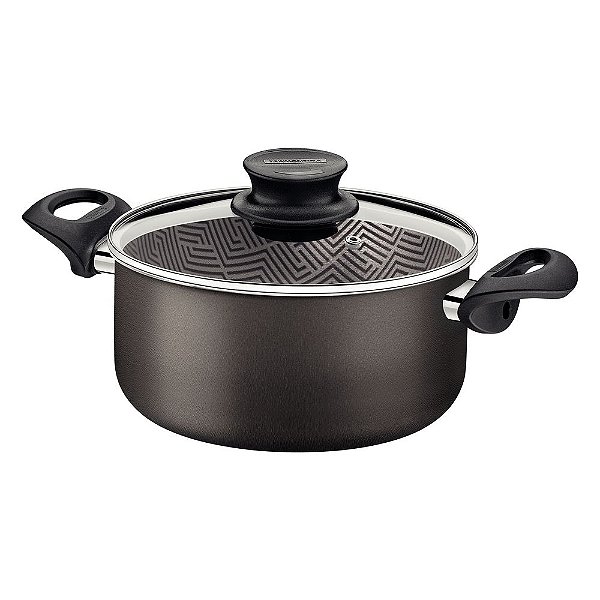 Caçarola Paris Chumbo - 28cm - 8L - Tramontina