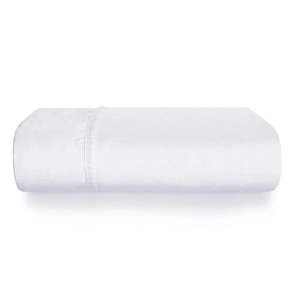 Lençol Com Elástico Liss Casal - Branco - Karsten