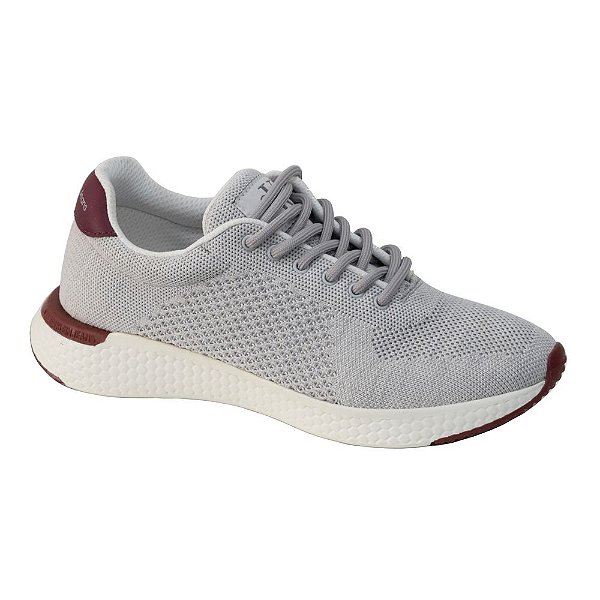 Tênis Runner Tricot Básico - Cinza Claro - Calvin Klein