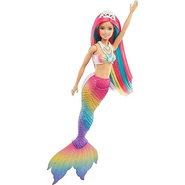 Boneca com Acessórios - Barbie Mermaid Power - Sereia Malibu - Mattel