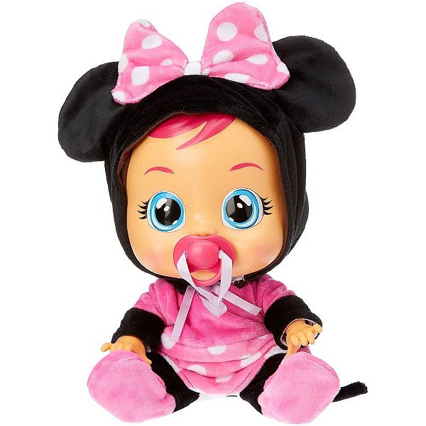 Boneca Cry Babies Minnie - Multikids