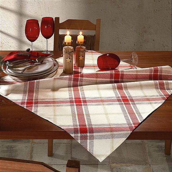 Toalha de Mesa Celebra 78 x 78cm - Natal 99 - Döhler