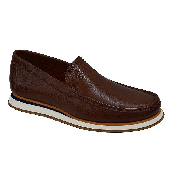 Sapato Mocassim Masculino em Couro - CJ Shoes