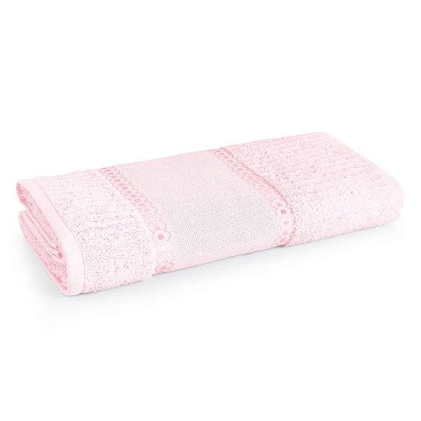 Toalha de Banho Passa Fita I - Rosa - Karsten