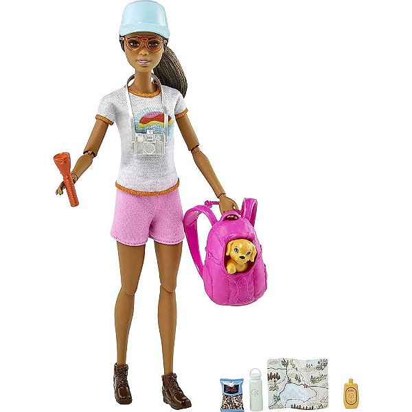 Boneca Barbie Fashionista - Dia de Caminhada - Mattel
