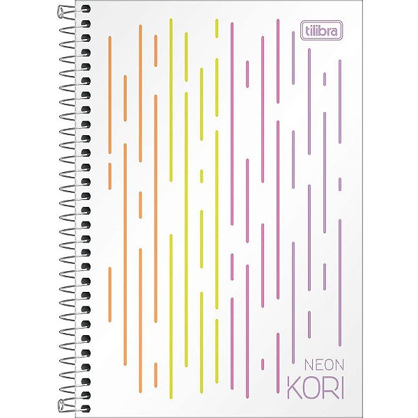 Caderno Pequeno Neon Kori New - 80 Folhas - Tilibra