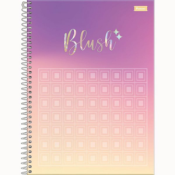 Caderno Blush Lilás - 160 Folhas - Foroni