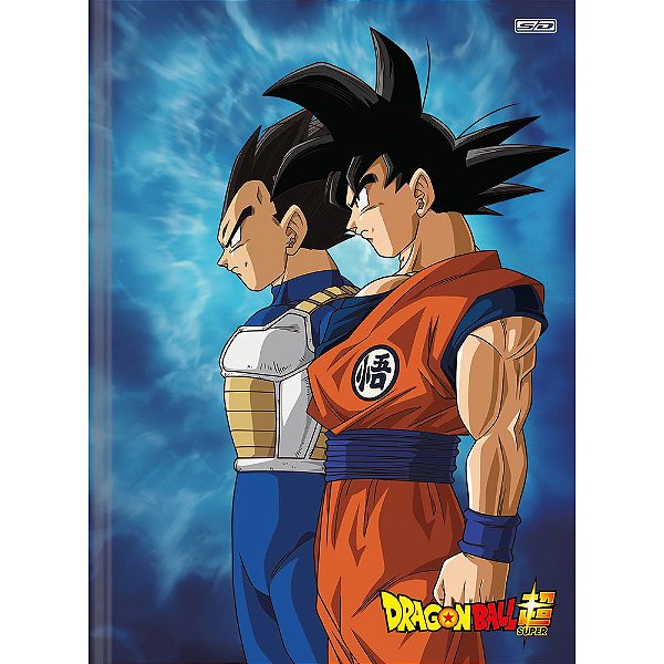 Caderno Brochura Dragon Ball Dupla - 80 Folhas - São Domingos - Casa Joka