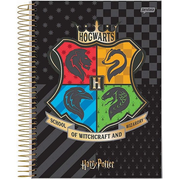 Caderno Harry Potter Feitiços e Encantos