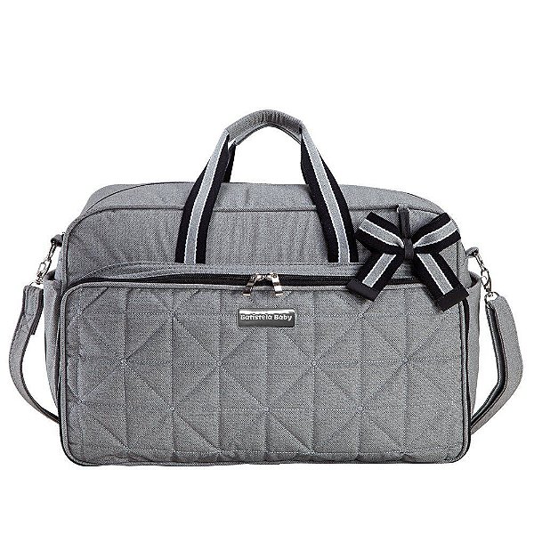 Bolsa Maternidade Atlanta - Média - Cinza - Batistela Baby