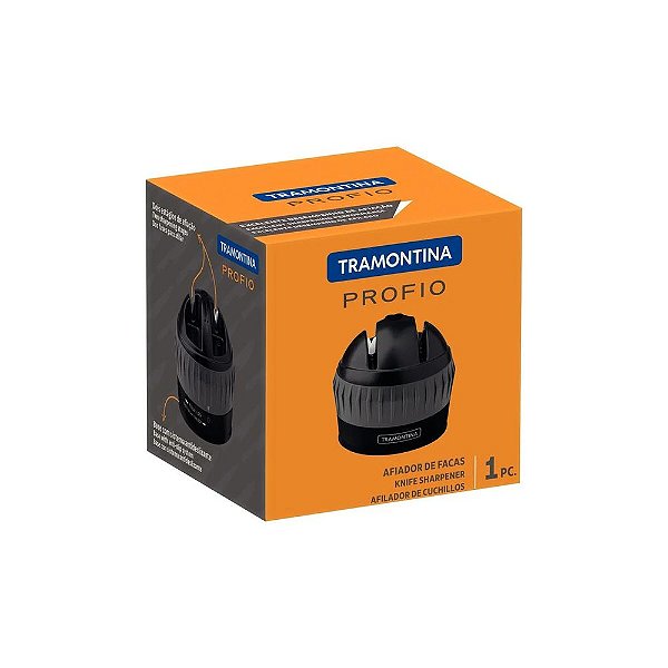 Afiador de Facas Profio Preto - Tramontina