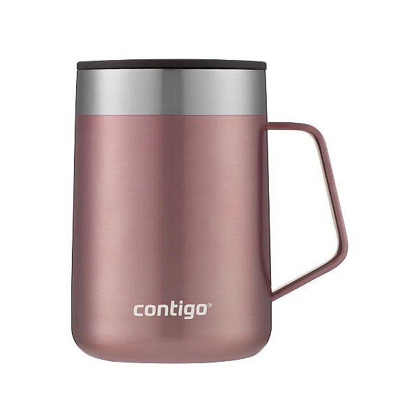 Caneca Térmica Street Contigo Inox Rosê - 414 ml - Invicta