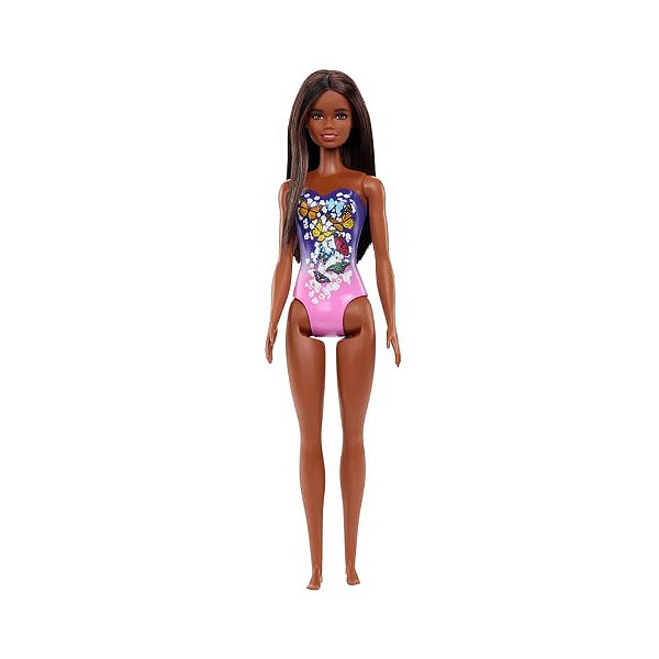 Barbie Praia - Maiô Roxo - Mattel