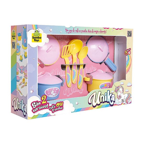 Unika Panelinha - 7 Peças - Samba Toys