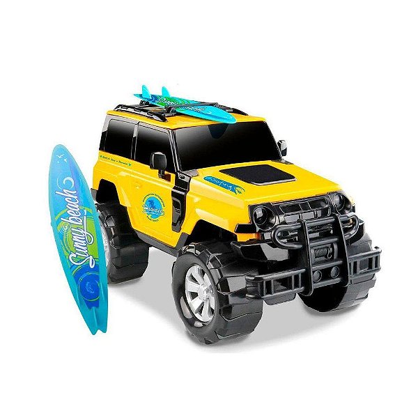 Carro Jeep - Render Force Surf - Amarelo - Roma
