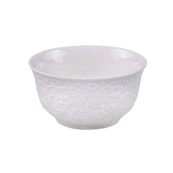 Bowl de Porcelana New Bone Flowers - 380ml - Lyor