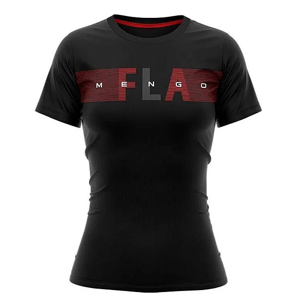 Camiseta Feminina Time Flamengo Core - Braziline