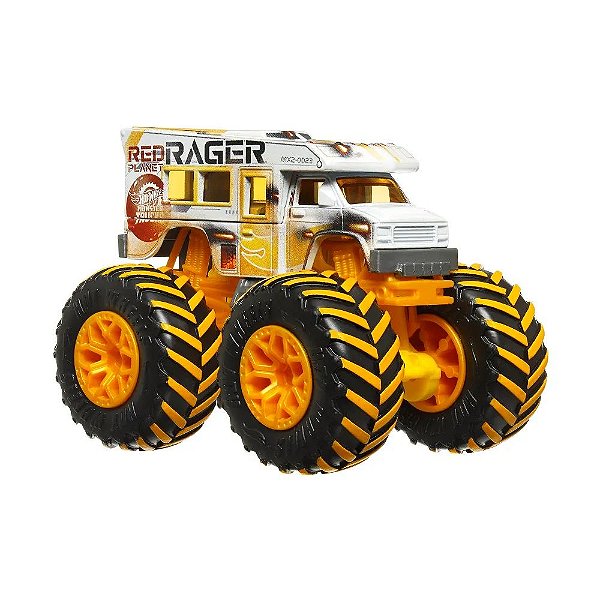 Hot Wheels Monster Trucks - Red Planet Rager - Mattel
