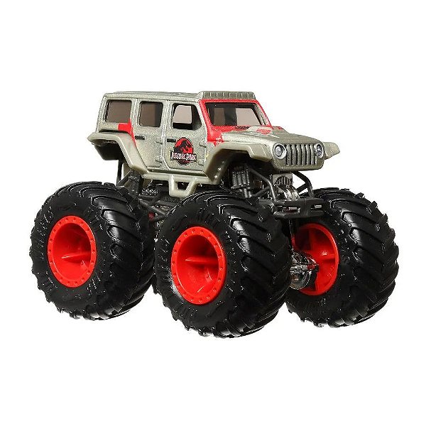 Hot Wheels Monster Trucks - Jeep Jurassic Park - Mattel