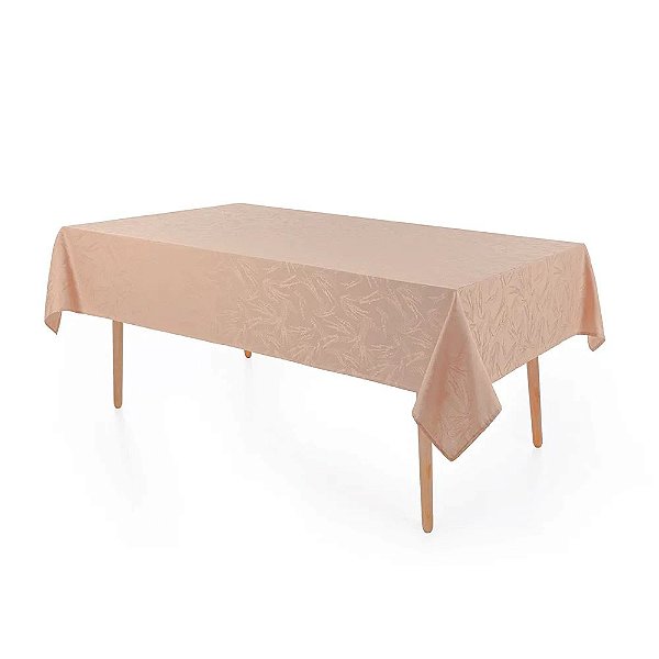 Toalha de Mesa Retangular Sempre Limpa Urban Blush - 8 Lugares - Karsten