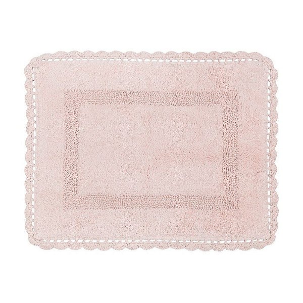 Tapete Retangular de Crochê 50cm x 70cm - Inrose - Kacyumara