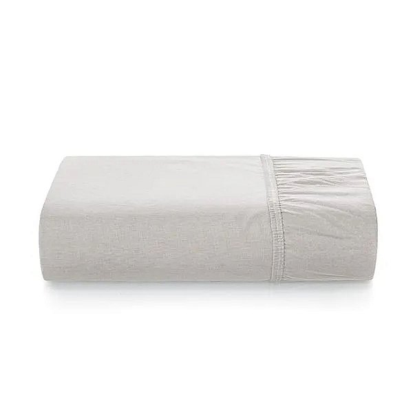 Lençol Com Elástico Liss Queen - Titânio - Karsten