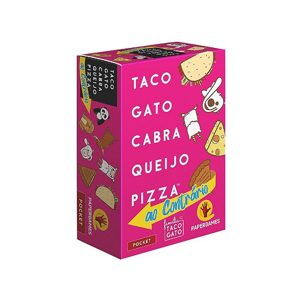 Jogo de Cartas Taco Gato - PaperGames - Casa Joka