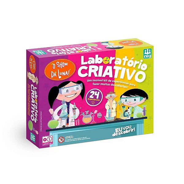 Laboratório Criativo O Show da Luna - 24 Experiências - Nig