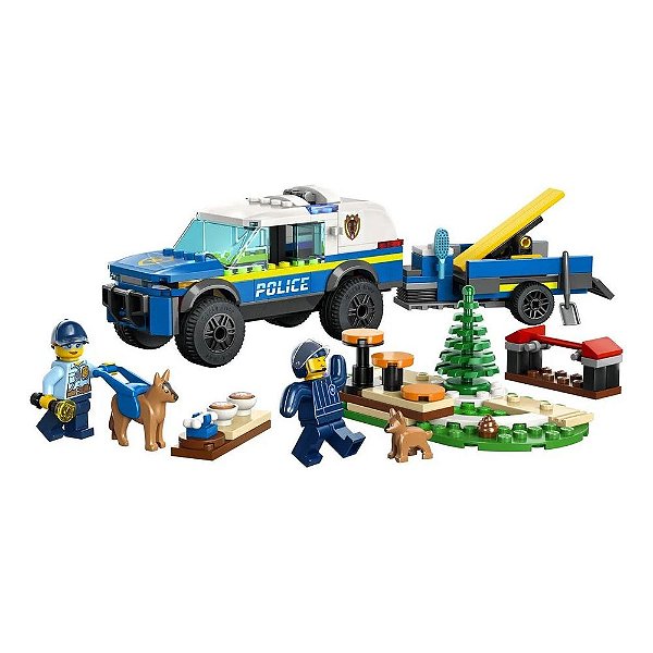 Lego City - Treinamento Móvel de Cães Policiais - Lego
