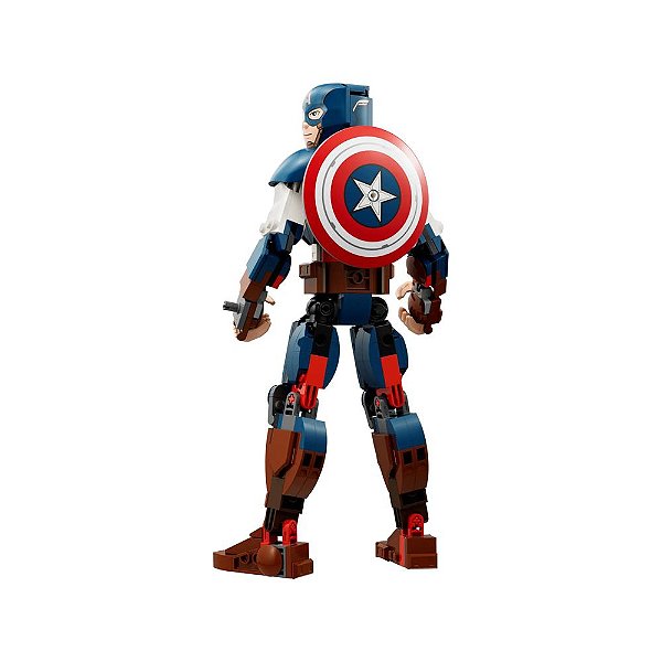 Lego Marvel - Figura do Capitão América - 310 Peças - Lego