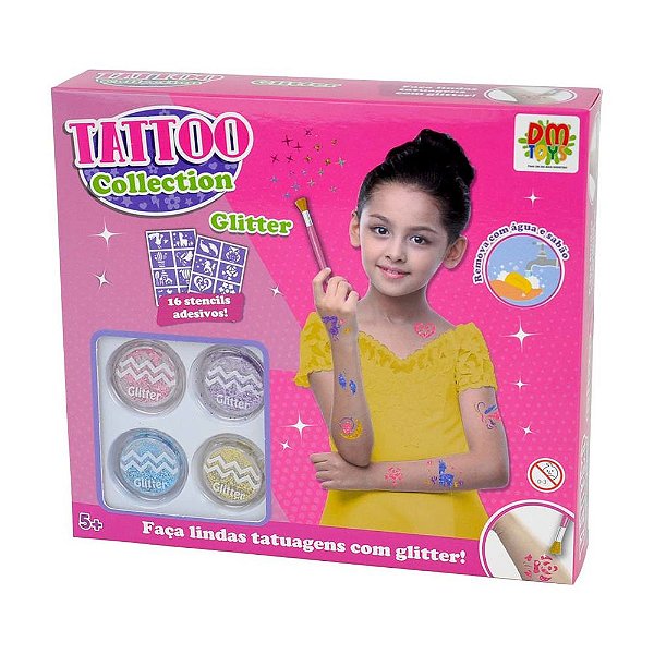Tattoo Collection Glitter Plus - DM Toys